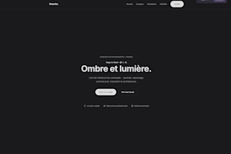 develop your custom responsive website and landing page