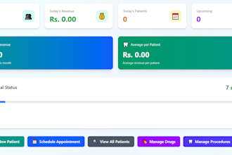 build a custom dental clinic management system
