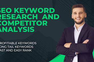 do seo keyword research and competitor analysis