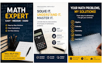 provide step by step solutions for math problems