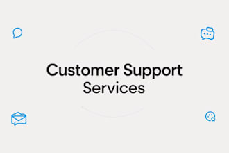 handle customer care and chat support