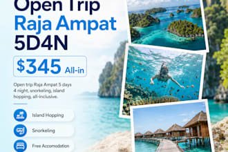 make flyer design tour travel
