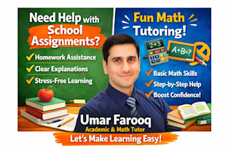 assist school students with assignments and projects