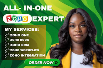be your zoho one zoho books zoho crm workflow automation integration expert