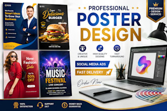 design posters for business and events