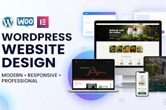 design or redesign a responsive wordpress website