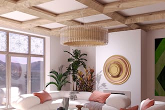 create photorealistic 3d interior rendering