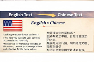 translate english text into natural chinese