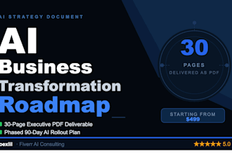 create an ai strategy roadmap and business transformation plan