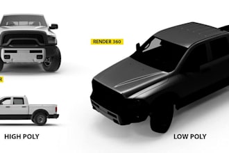 do custom 3d car models, vehicle modelling, game cars, gtav fivem car roblox car