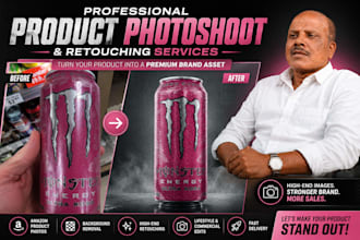 transform your product photos into high end commercial images