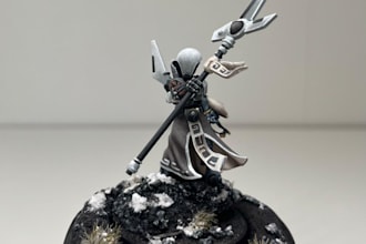 paint your 40k warhammer miniatures and do greenstuff modelling