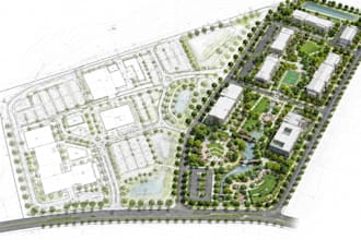 do architecture 2d site plan, 3d landscape design, 3d rendering, master plan