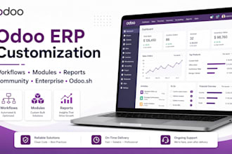 do odoo customization for erp modules and workflows