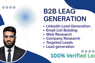b2b lead generation, linkedin lead generation, business