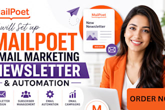 set up mailpoet email marketing newsletter and automation