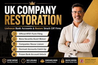 do UK company restoration and reinstate a struck off company