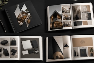 design brand identity, brand guidelines and complete branding kit