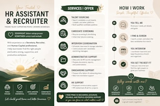be your HR and recruitment assistant