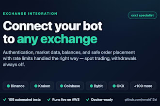 connect your python trading bot to binance or any exchange via ccxt