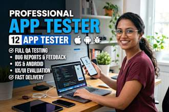 provide 12 testers for google play closed testing for 14 days