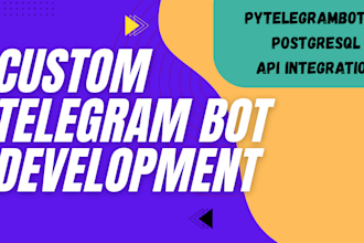 build a ai powered telegram bot for customer support