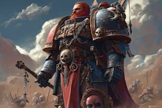 paint epic high quality warhammer 40k characters