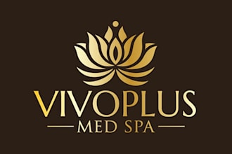 create a modern beauty salon and spa logo