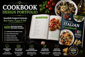 format and design your professional cookbook for KDP