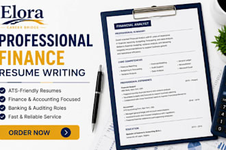 write ats finance resume accounting banking auditing bookkeeping finance resume