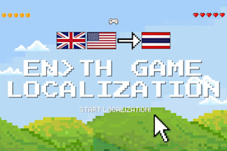 translate your game english to thai with cultural adaptation