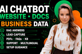 build a chatgpt chatbot for your website, faq, docs or business data