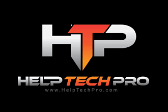 create a modern science and technology logo