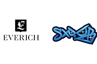 do premium old english font logo design and branding design