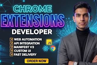 develop custom chrome extension manifest v3