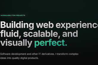 design a professional website for your small business
