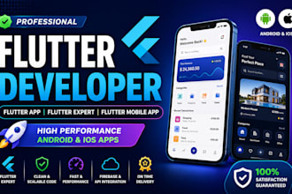 create custom flutter app mvp flutter mobile app development