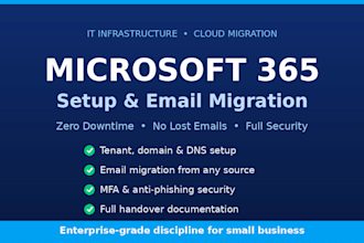 setup microsoft 365 and google workspace for your company