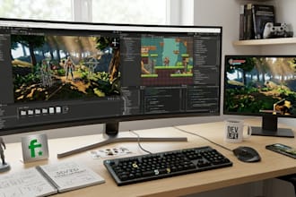 unity 2d,unity 3d game art design, unity game development