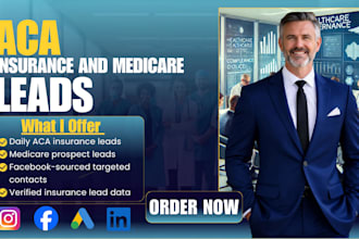generate 10 exclusive aca insurance and medicare leads daily using facebook ads
