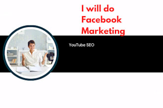 do facebook marketing and SEO