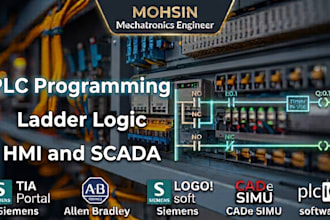design and program plc ladder logic and automation solutions