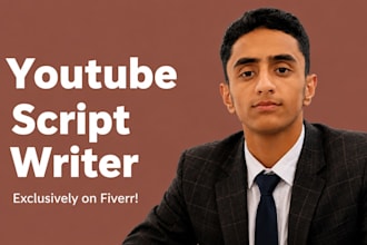do deep research and write high retention youtube scripts