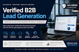 build verified b2b prospect lists for sales and outreach campaigns