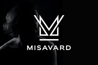 create monogram logo design for modern brands