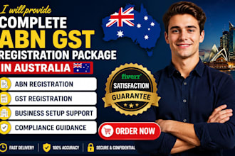 provide complete abn gst registration package in australia
