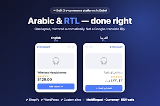 make your website fully arabic and rtl ready