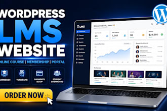 build course website educational website and student portal