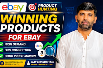 find high demand low competition ebay products