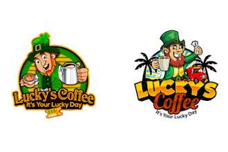 create high quality graceful leprechaun logo for your business